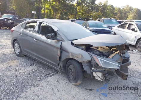 2019 Hyundai Elantra Se from USA, damaged, VIN 5NPD74LFXKH495429